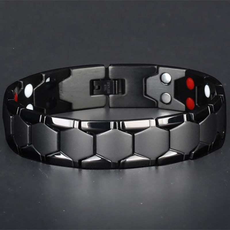 Coordinates Bracelet - Erkek Takı Anti-Yorgunluk Şifa Hematit Boncuk