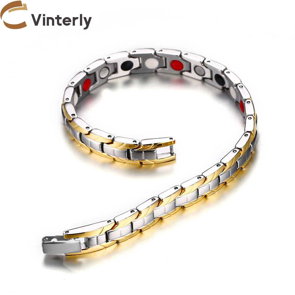 Coordinates Bracelet - Vinterly Manyetik Bilezik Sağlık Enerji Zinciri