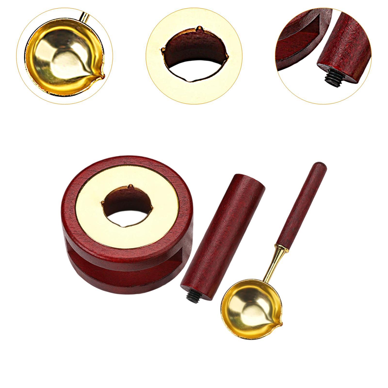 Wax Seal Letter Kit - Balmumu mühür damgası seti zarf sızdırmazlık