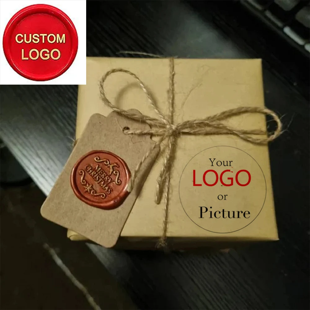 Wax Seal Letter Kit - Özel LOGO Düğün Sızdırmazlık balmumu Noel