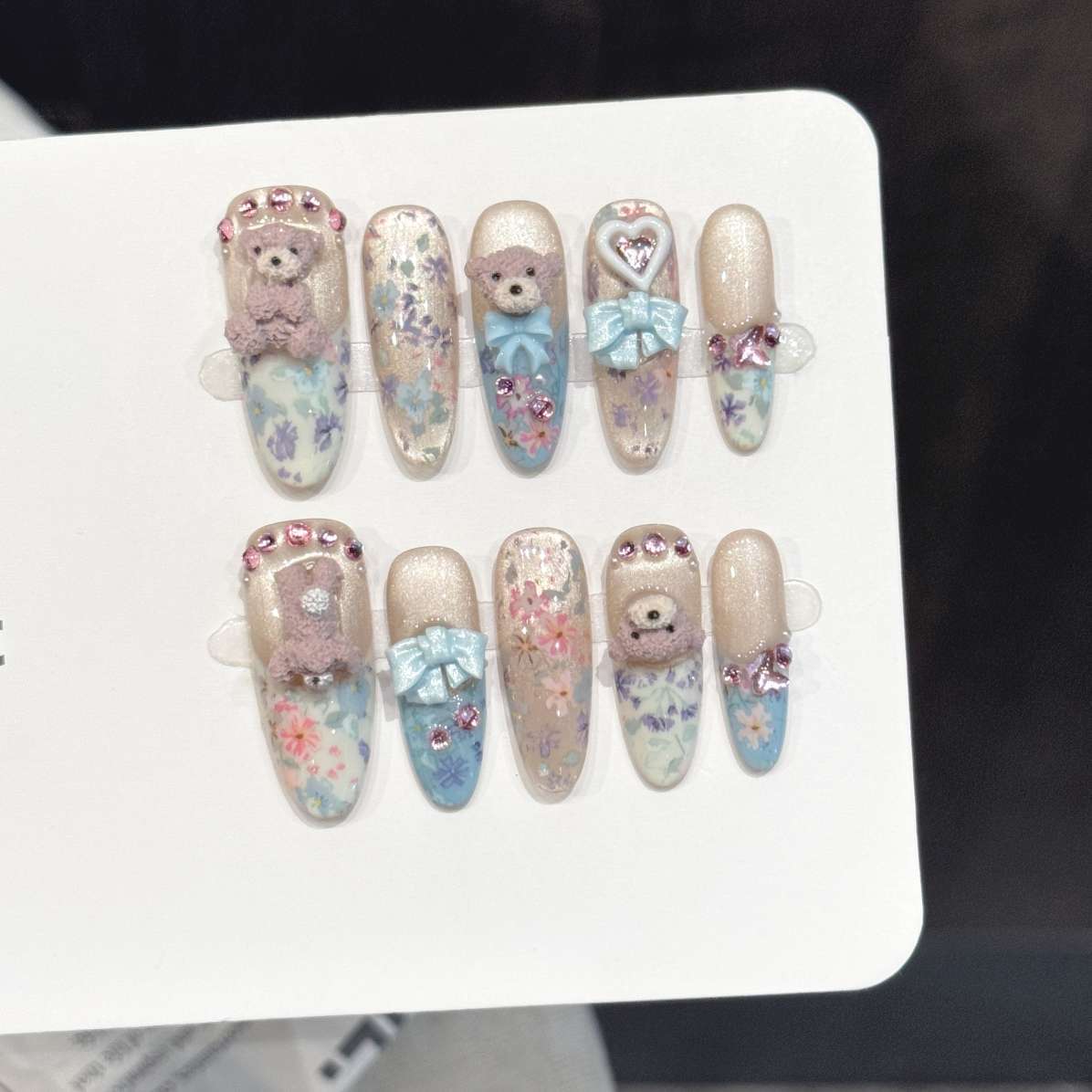 10 Adet Oval El Yapımı Takma T - Pressed Flower Art incelemesi ve fiyatı