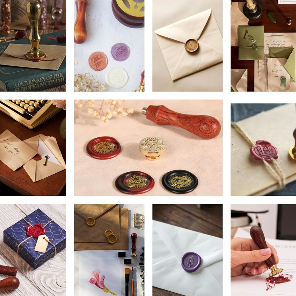 Kişiye Özel Mum Mühür Damgası, - Wax Seal Letter Kit incelemesi ve fiyatı