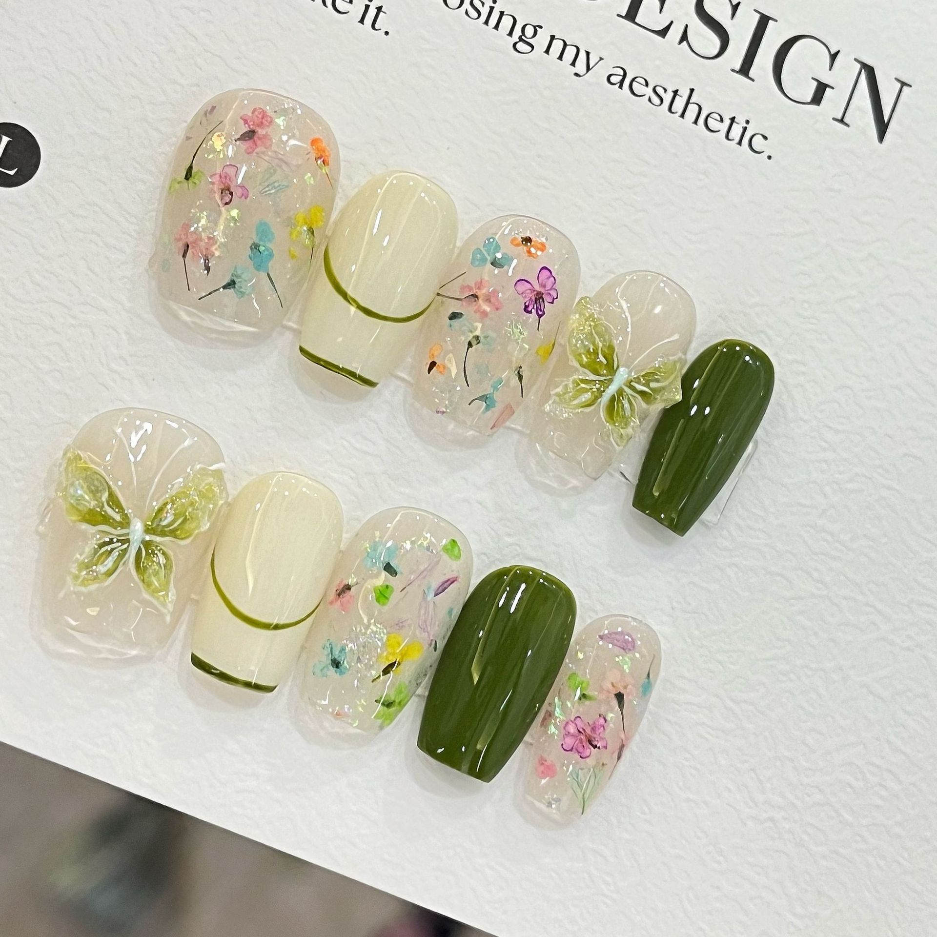 10 adet Kelebek Çiçek Sahte Tı - Pressed Flower Art incelemesi ve fiyatı