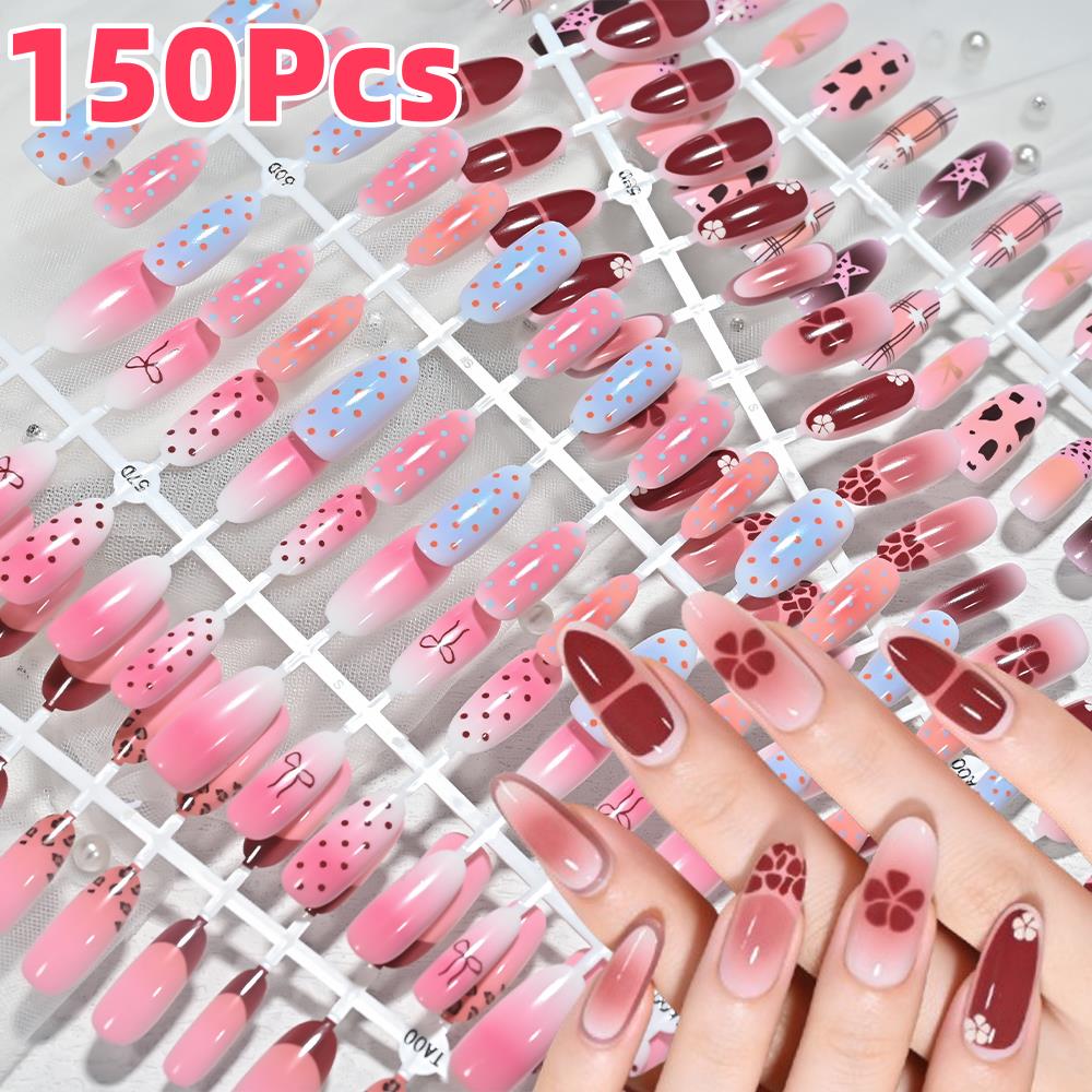 150 Adet Pembe Mavi Ombre Leop - Pressed Flower Art incelemesi ve fiyatı