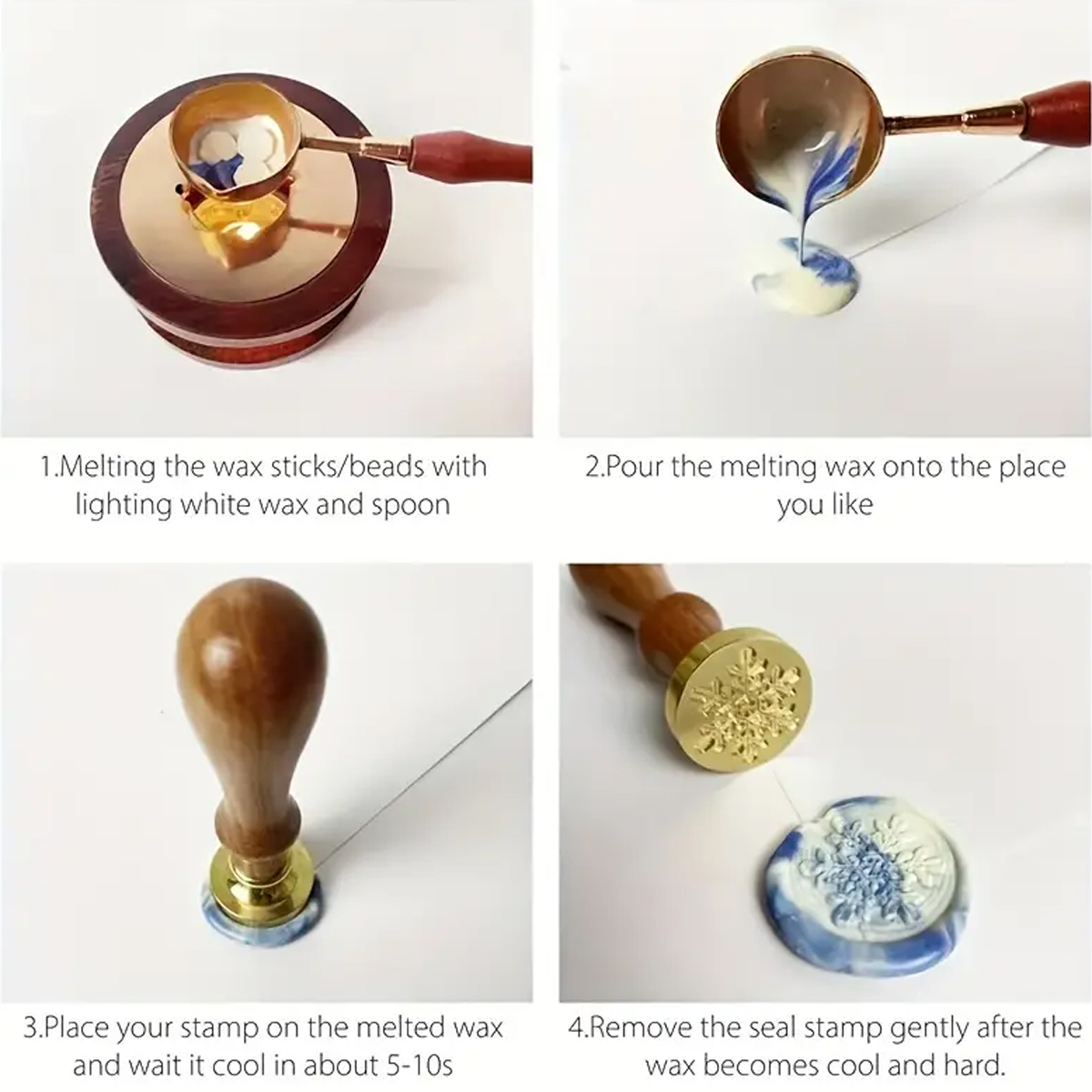 100 adet/çanta mühür mumu bonc - Wax Seal Letter Kit incelemesi ve fiyatı