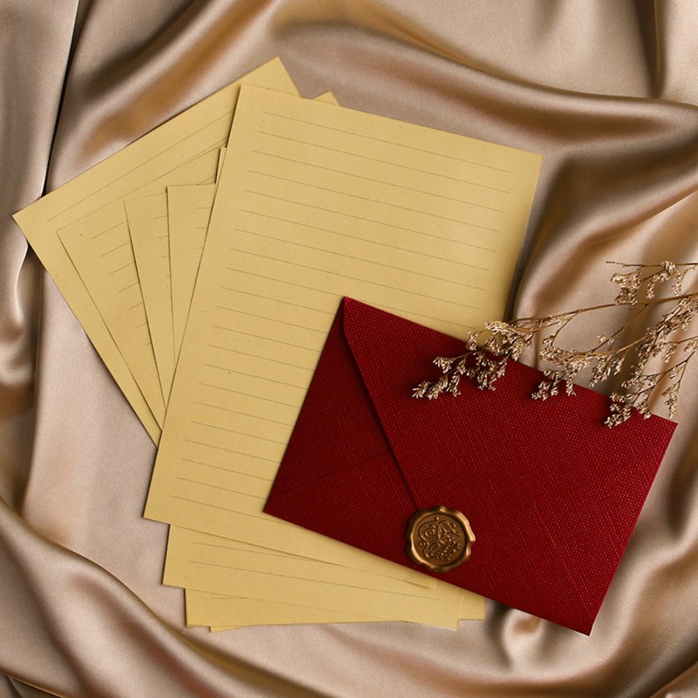 10 adet keten doku Retro zarf  - Wax Seal Letter Kit incelemesi ve fiyatı