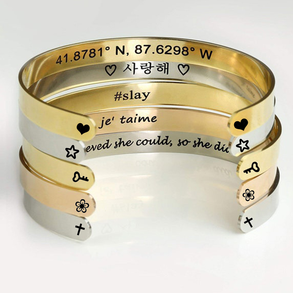 Özel Gravür İsimli Bileklikler - Coordinates Bracelet incelemesi ve fiyatı