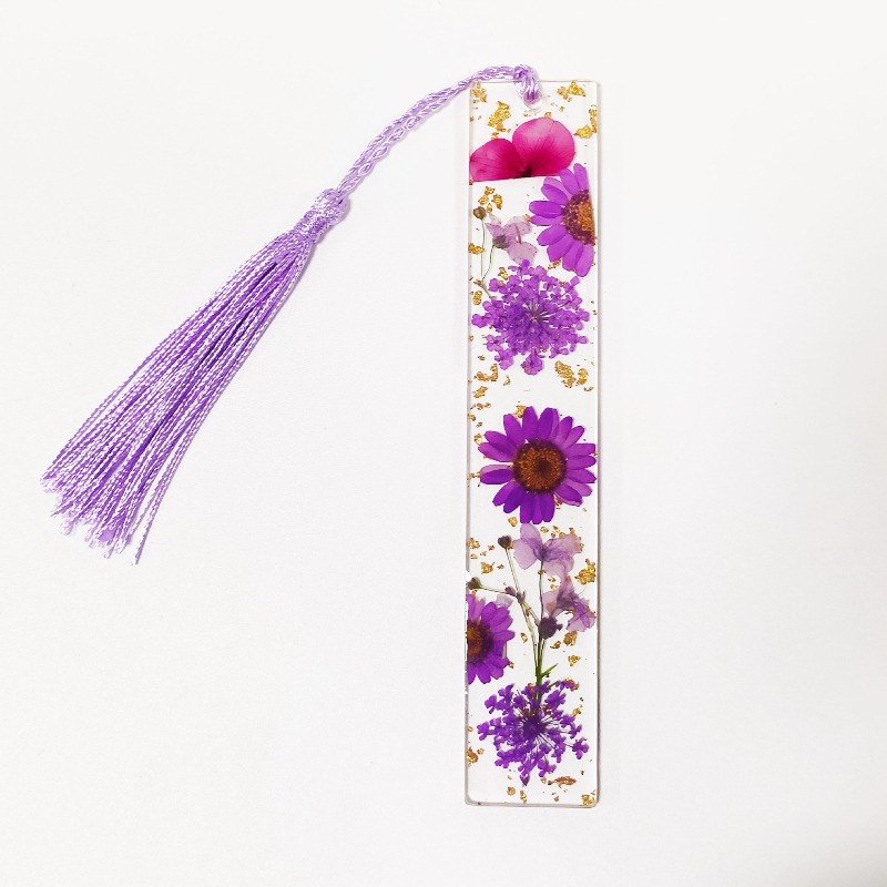 5 adet Yaratıcı Şeffaf Akrilik - Dried Flower Bookmark incelemesi ve fiyatı