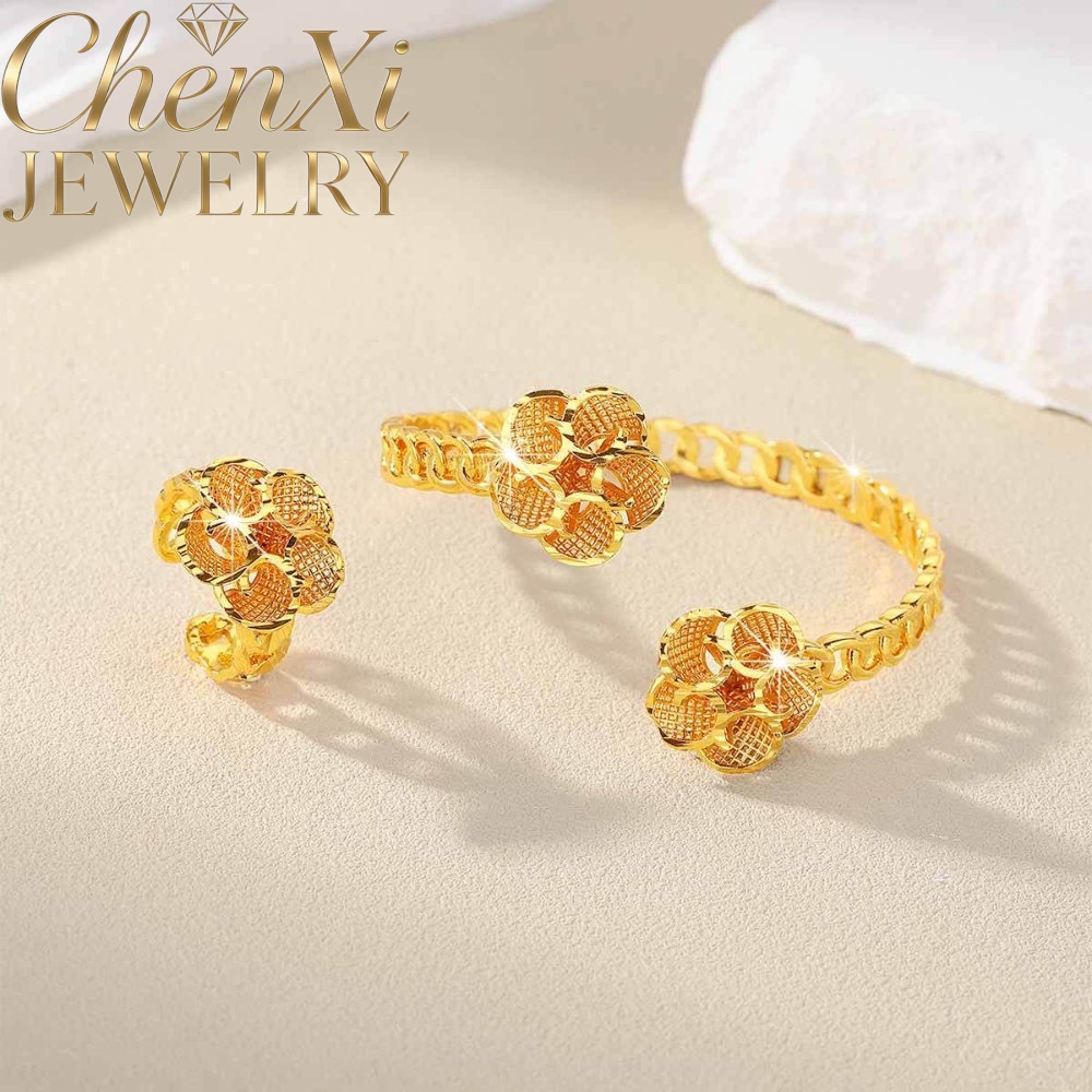 Kum Altın Çiçek Desenli Açık U - Coordinates Bracelet incelemesi ve fiyatı
